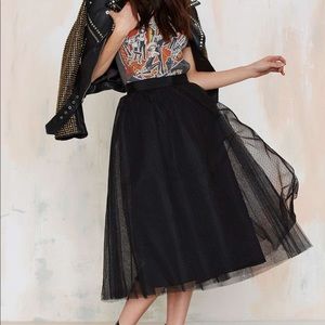 Nasty Gal Tutu Midi Skirt